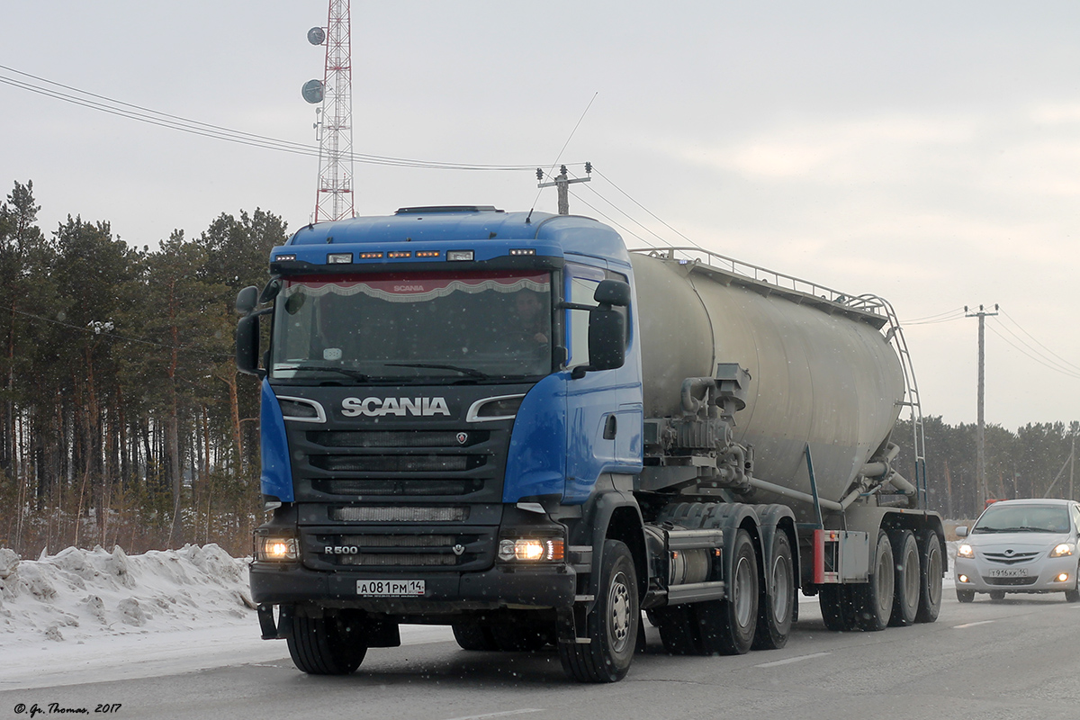 Саха (Якутия), № А 081 РМ 14 — Scania ('2013) R500