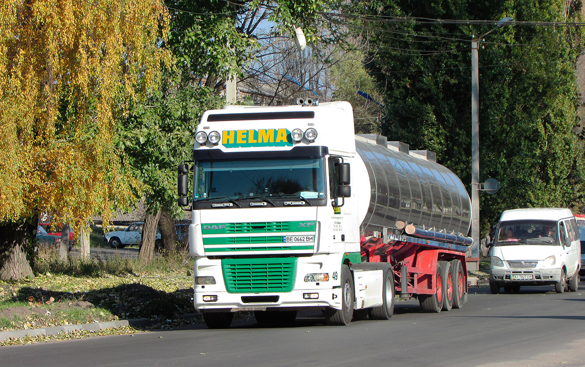 Николаевская область, № ВЕ 0662 ВМ — DAF XF95 FT