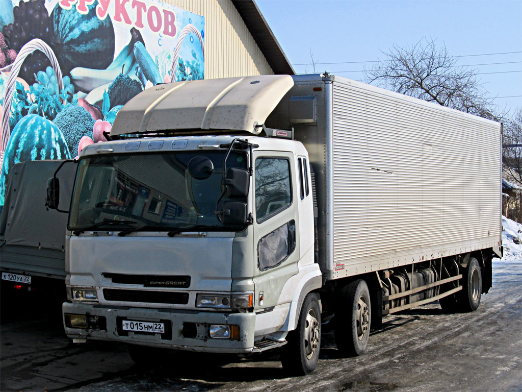 Алтайский край, № Т 015 НМ 22 — Mitsubishi Fuso Super Great