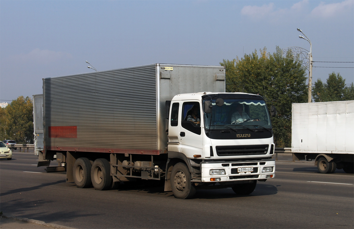 Красноярский край, № Н 319 УО 24 — Isuzu Giga CYZ