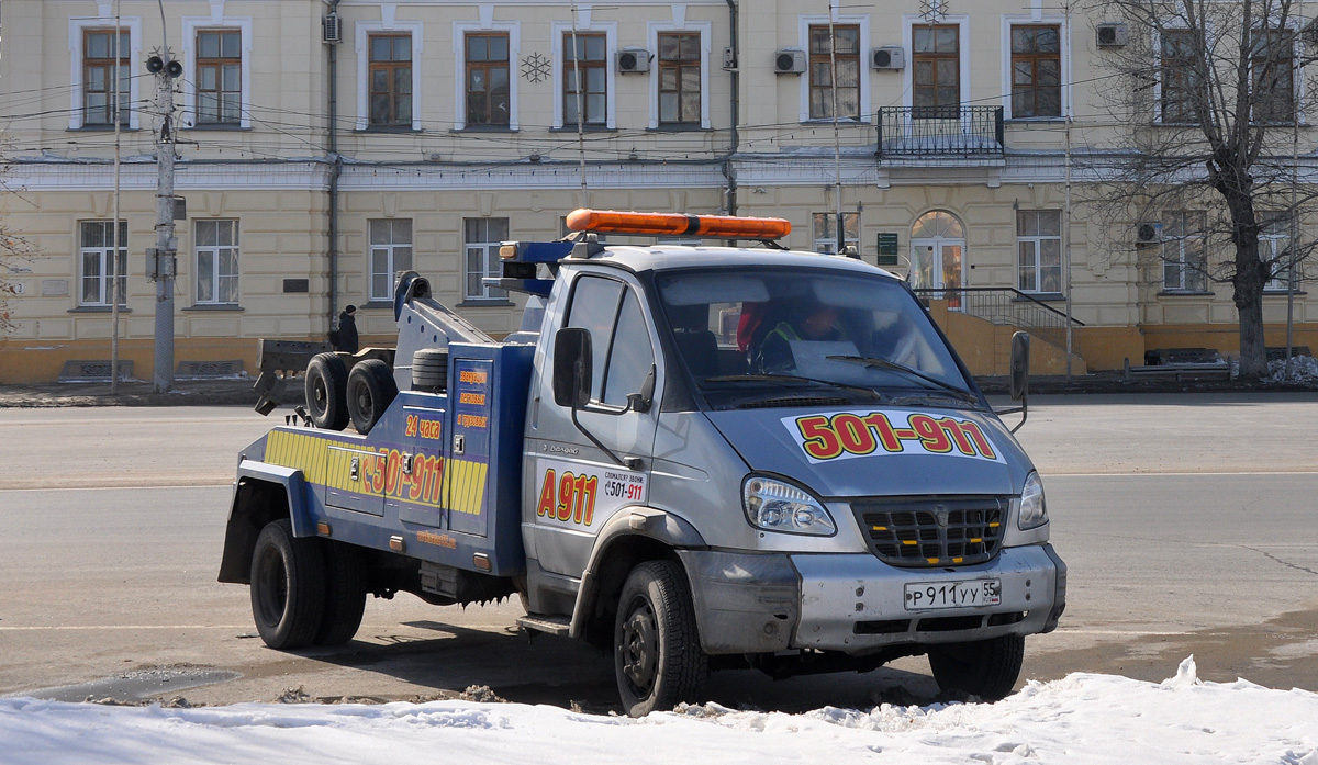 Омская область, № Р 911 УУ 55 — ГАЗ-33104 "Валдай"