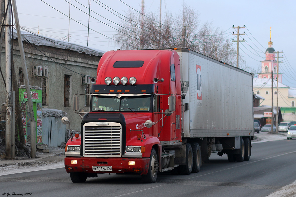 Хабаровский край, № В 141 МС 27 — Freightliner FLD 120