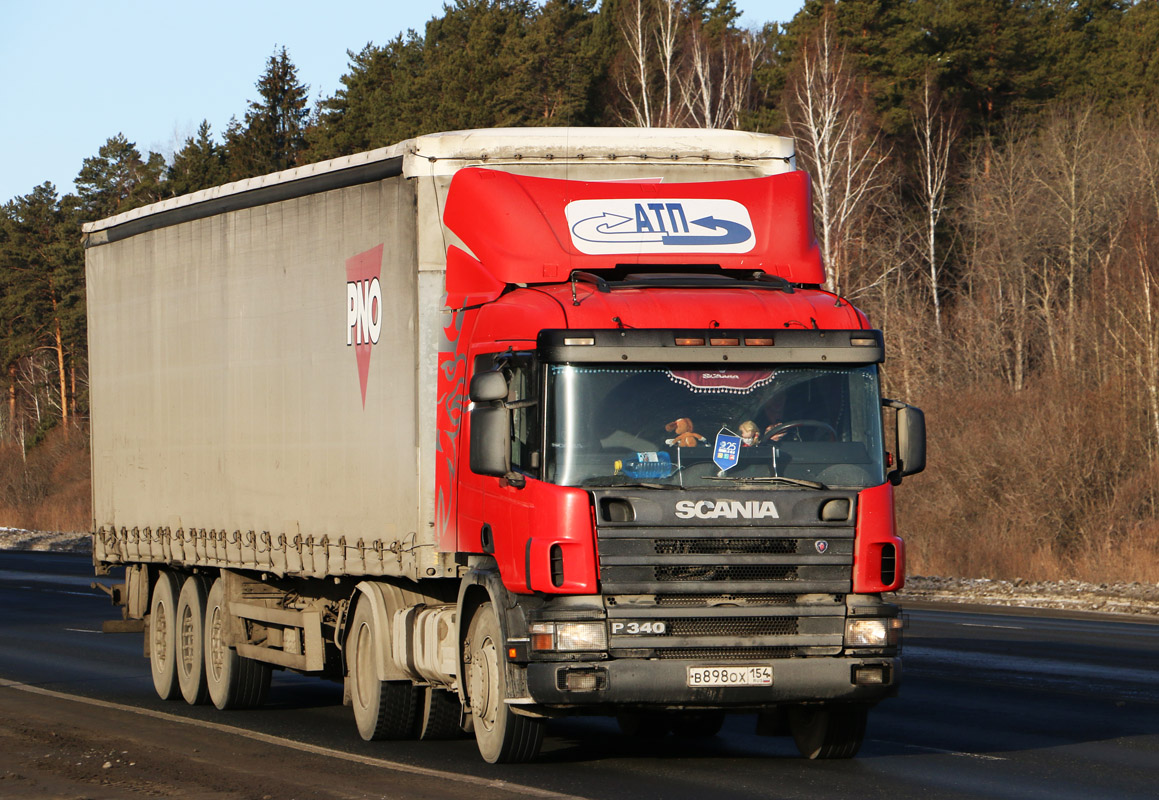 Новосибирская область, № В 898 ОХ 154 — Scania ('1996) P340