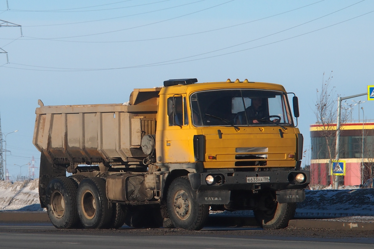 Ханты-Мансийский автоном.округ, № В 633 АА 186 — Tatra 815-2 S1 A