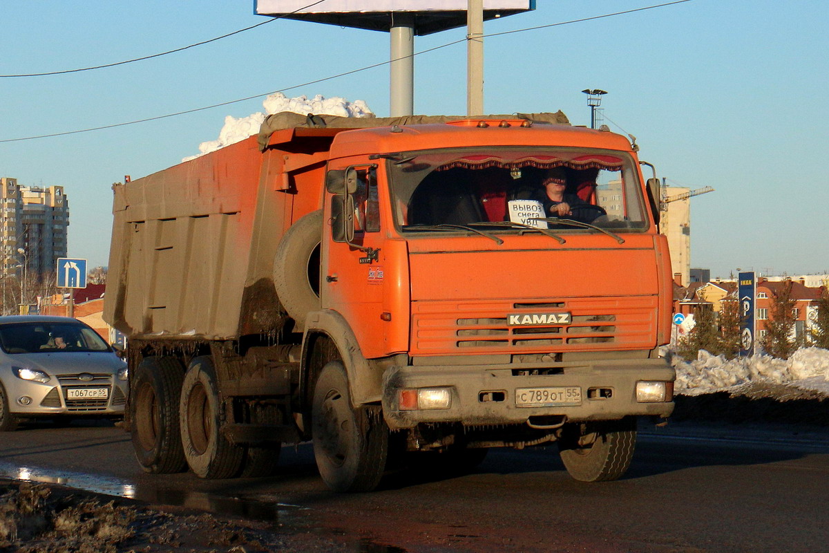 Омская область, № С 789 ОТ 55 — КамАЗ-65115 [651150]