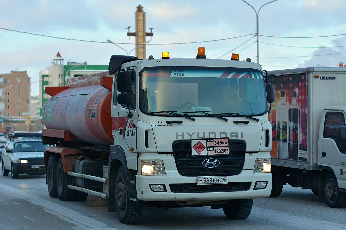 Саха (Якутия), № М 569 КН 14 — Hyundai Power Truck HD260