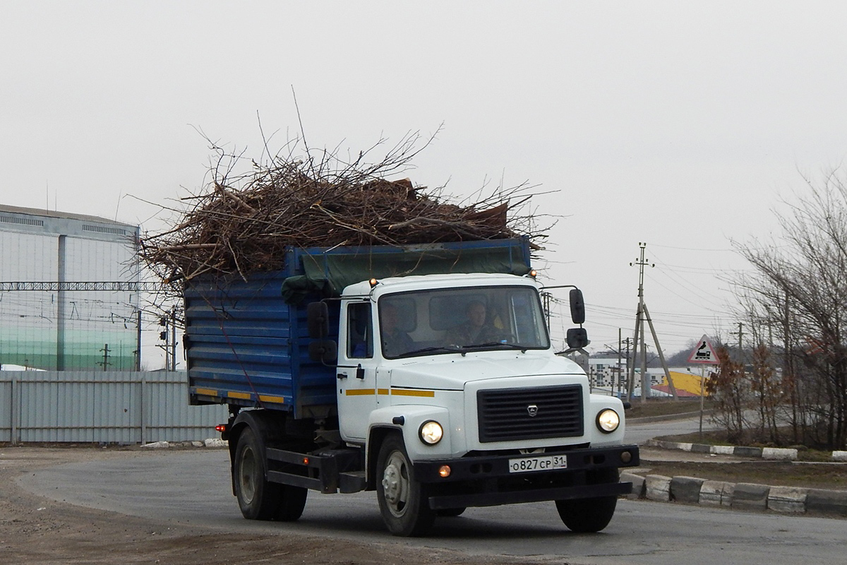 Белгородская область, № О 827 СР 31 — ГАЗ-3309