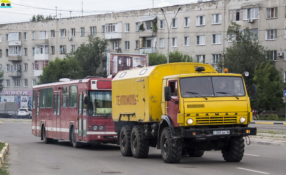 Восточно-Казахстанская область, № 345 AB 16 — КамАЗ-43101