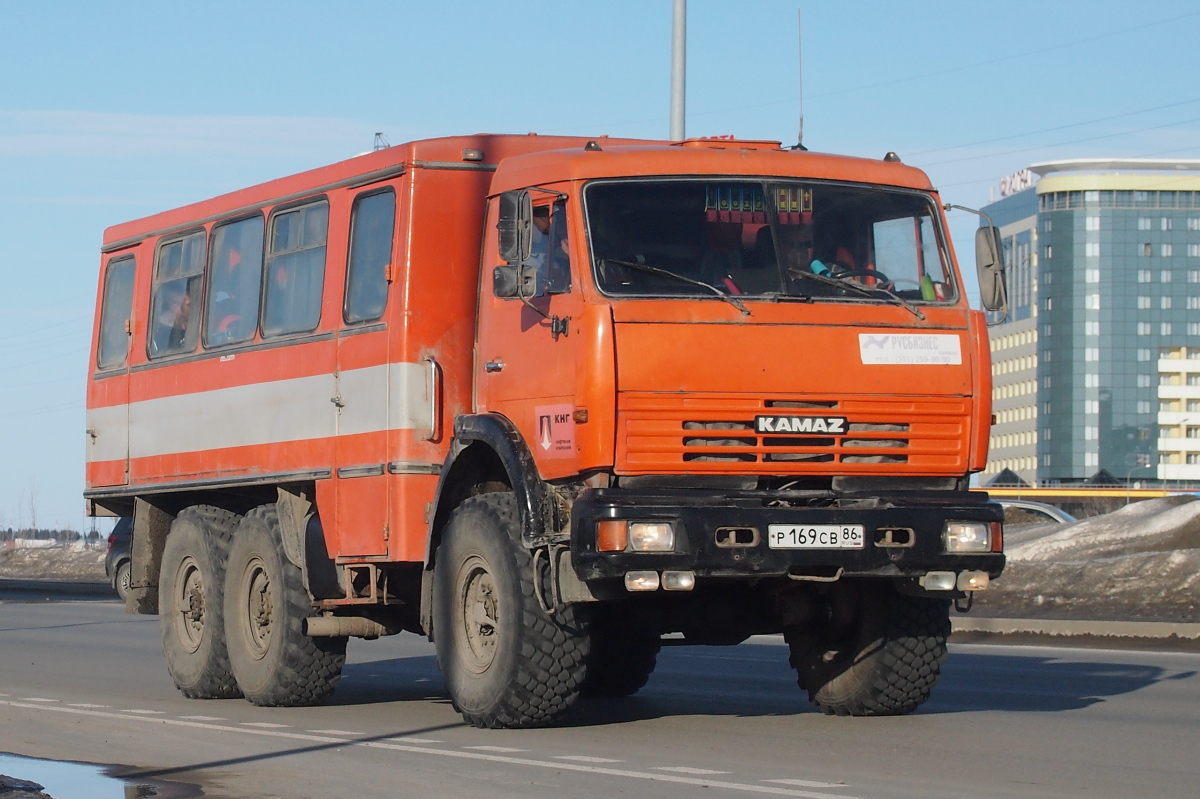 Ханты-Мансийский автоном.округ, № Р 169 СВ 86 — КамАЗ-43114-15 [43114R]