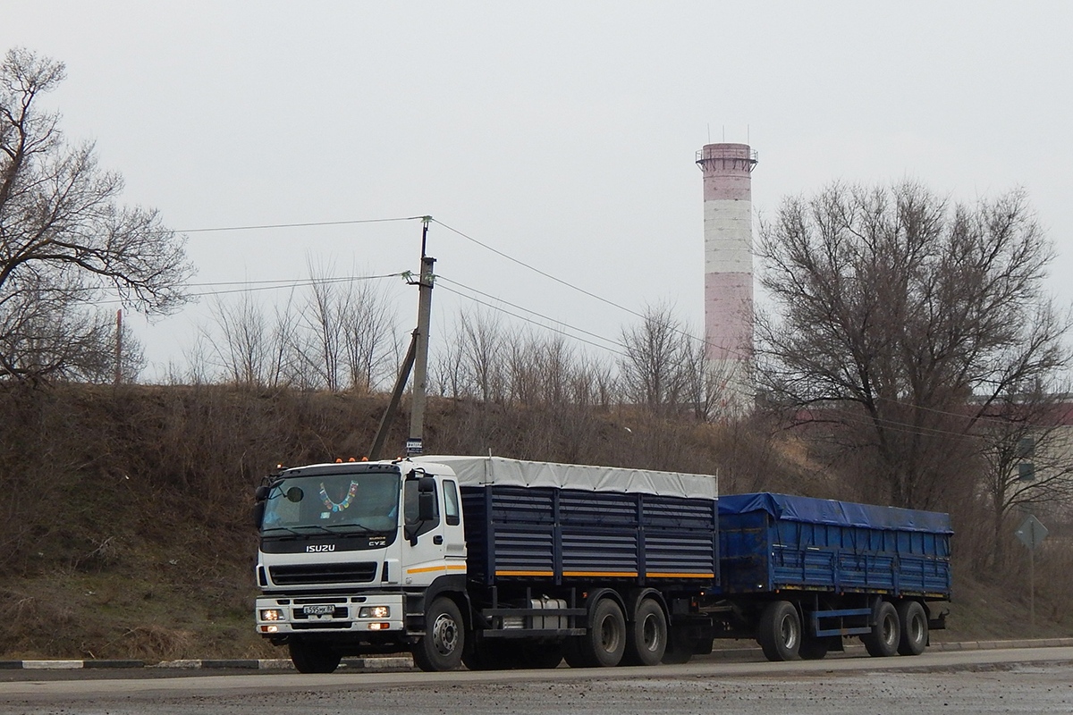 Белгородская область, № Е 595 МК 82 — Isuzu Giga CYZ