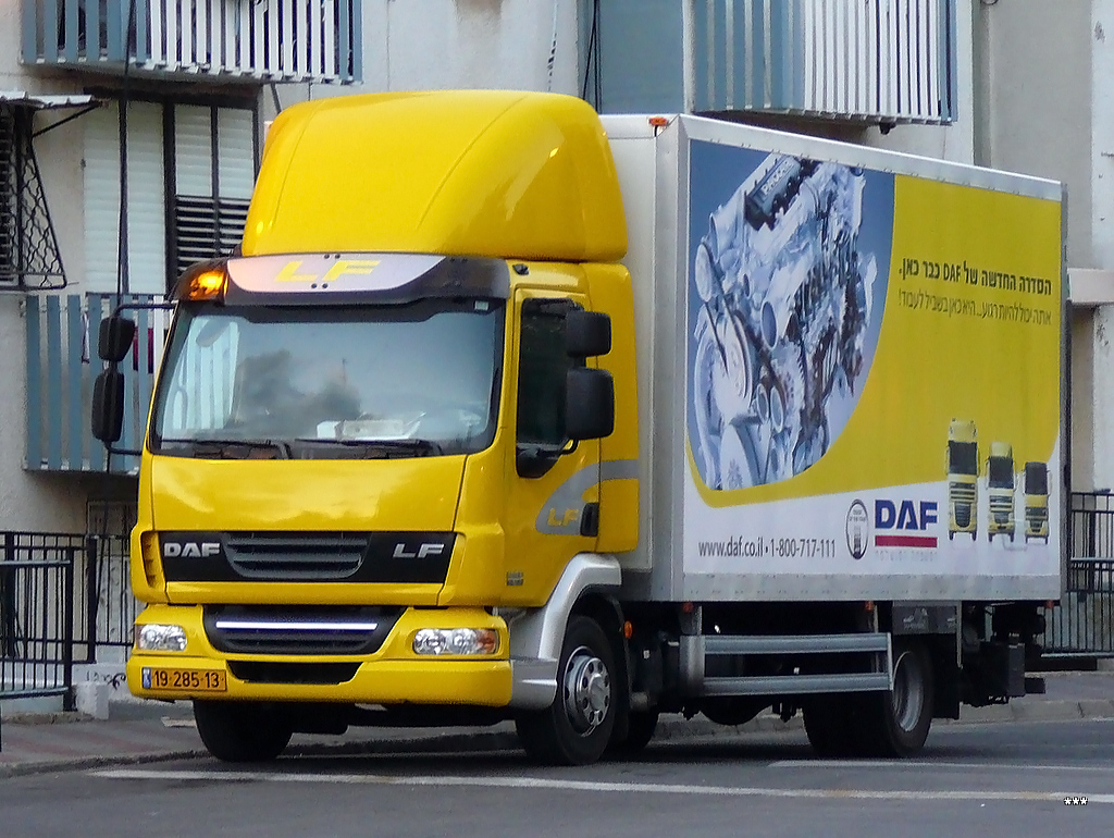 Израиль, № 19-285-13 — DAF LF45 FA