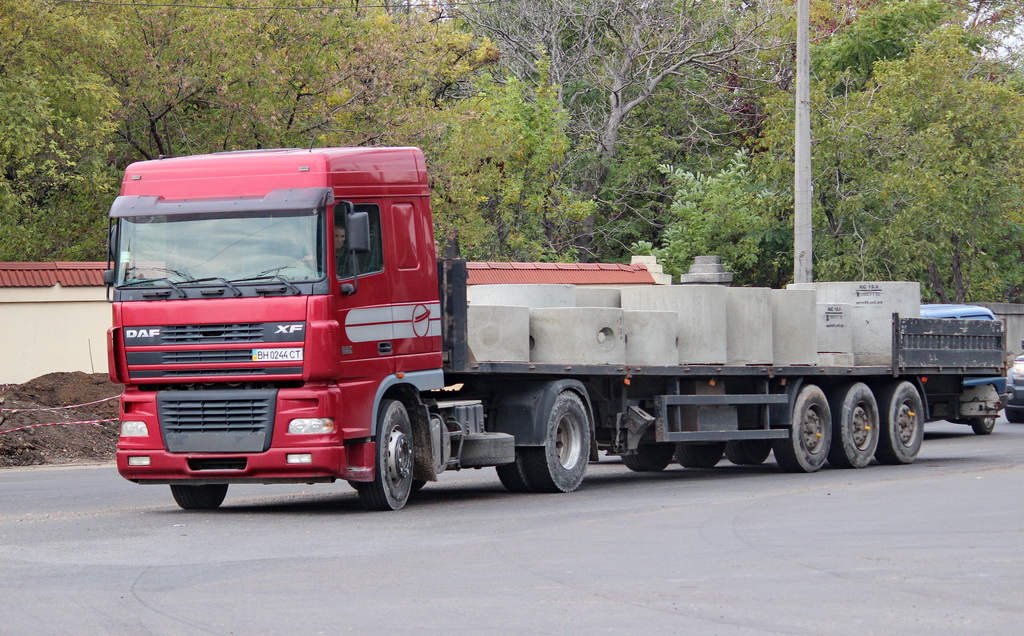 Одесская область, № ВН 0244 СТ — DAF XF95 FT