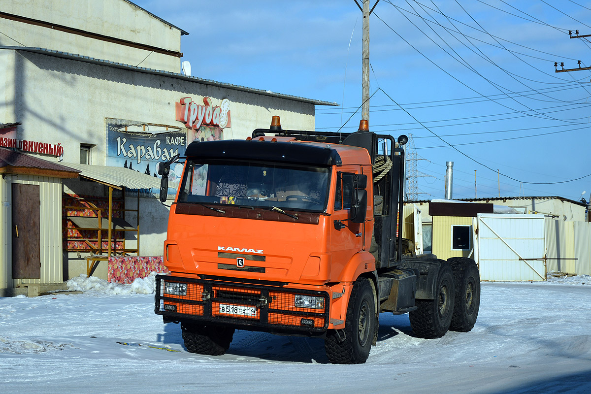 Саха (Якутия), № В 518 ЕХ 14 — КамАЗ-44108-24 [441083]