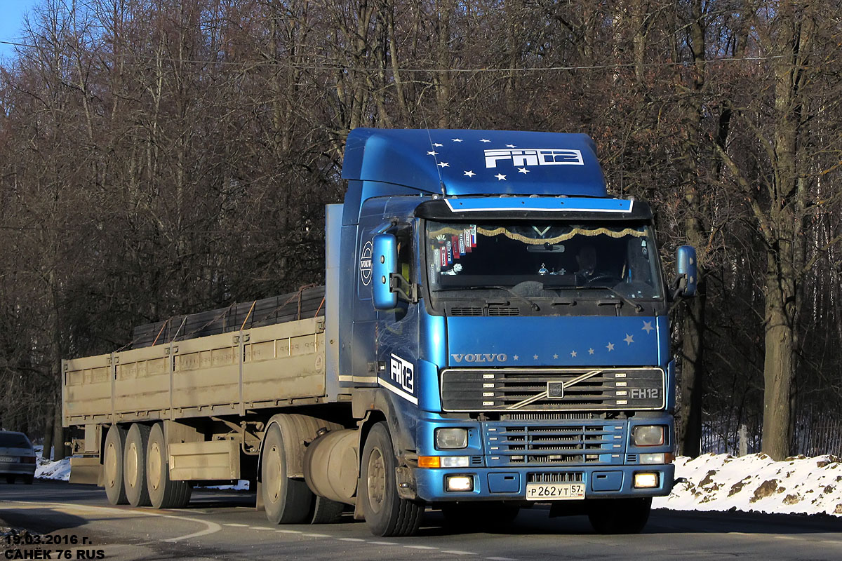 Орловская область, № Р 262 УТ 57 — Volvo ('1993) FH12.380