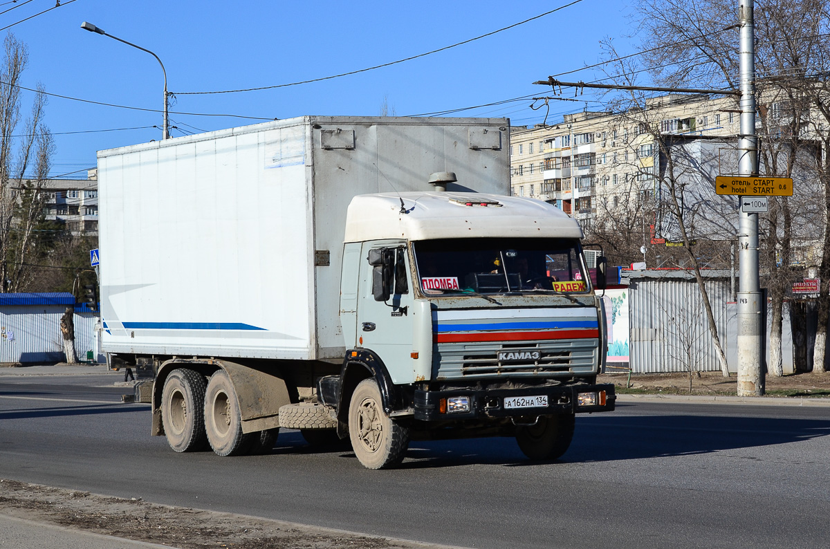 Волгоградская область, № А 162 НА 134 — КамАЗ-53215 [532150]