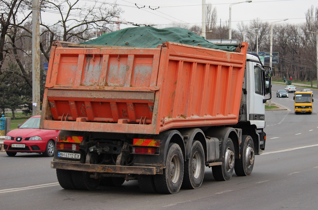 Одесская область, № ВН 6312 ЕХ — Mercedes-Benz Actros ('1997) 4143