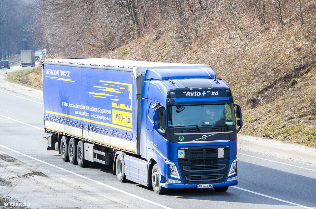 Закарпатская область, № АО 4230 ВК — Volvo ('2012) FH.460