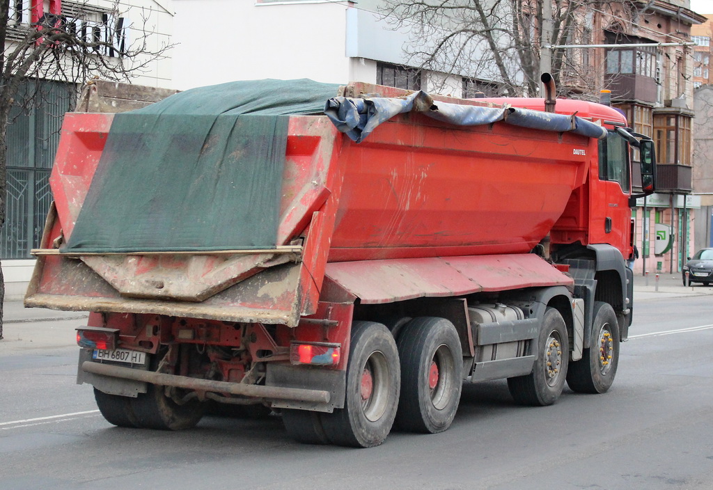 Одесская область, № ВН 6807 НІ — MAN TGS ('2007) 35.400