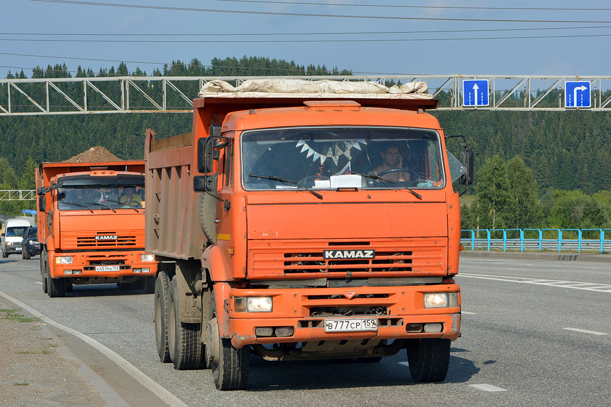 Пермский край, № В 777 СР 159 — КамАЗ-6520 [652000]