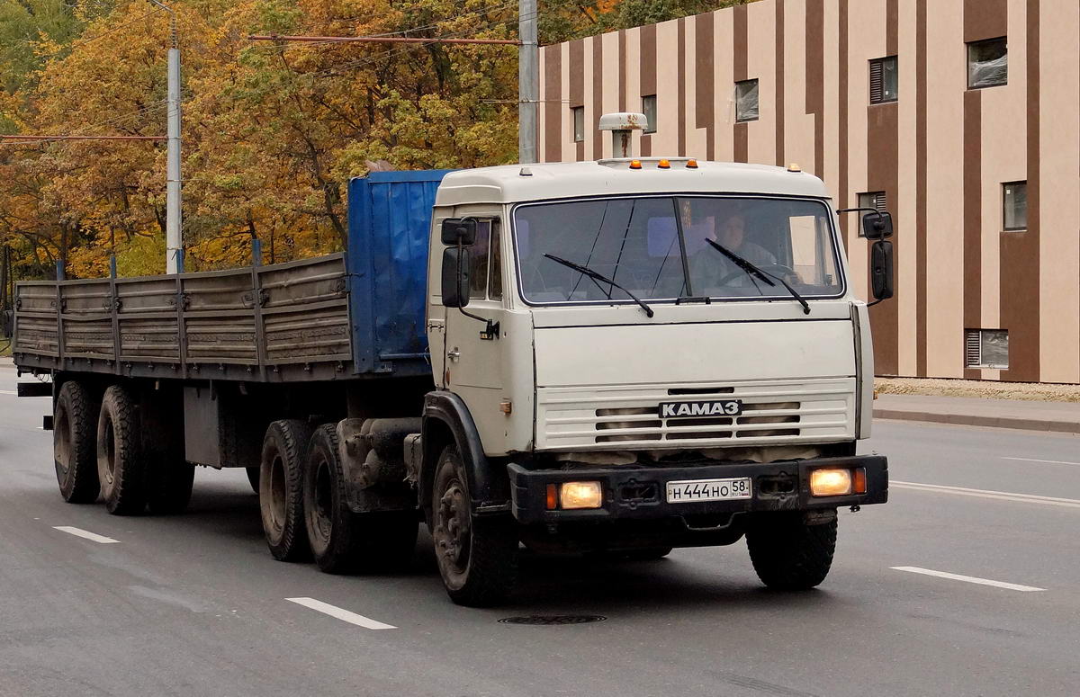 Пензенская область, № Н 444 НО 58 — КамАЗ-54115 (общая модель)