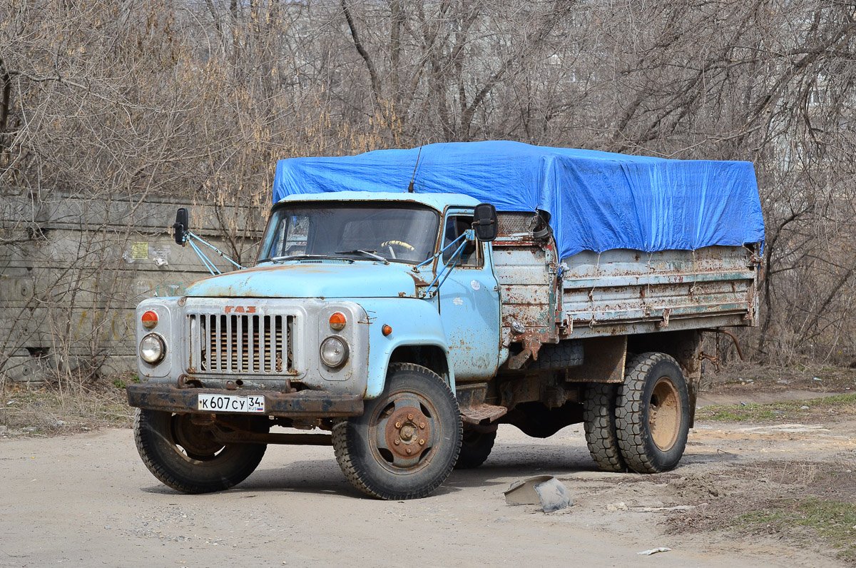 Волгоградская область, № К 607 СУ 34 — ГАЗ-53-14, ГАЗ-53-14-01