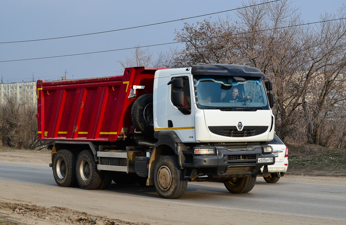 Волгоградская область, № А 505 ЕМ 134 — Renault Kerax [X9P]