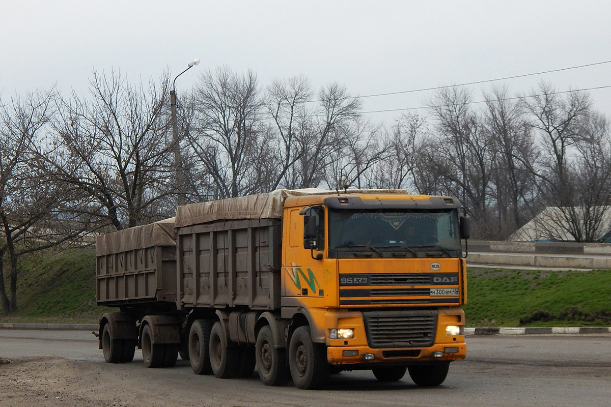 Липецкая область, № Н 300 ВМ 48 — DAF 95XF FAD