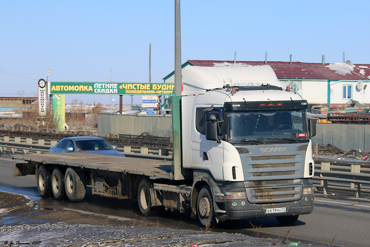 Хабаровский край, № В 619 МН 27 — Scania ('2004) R380