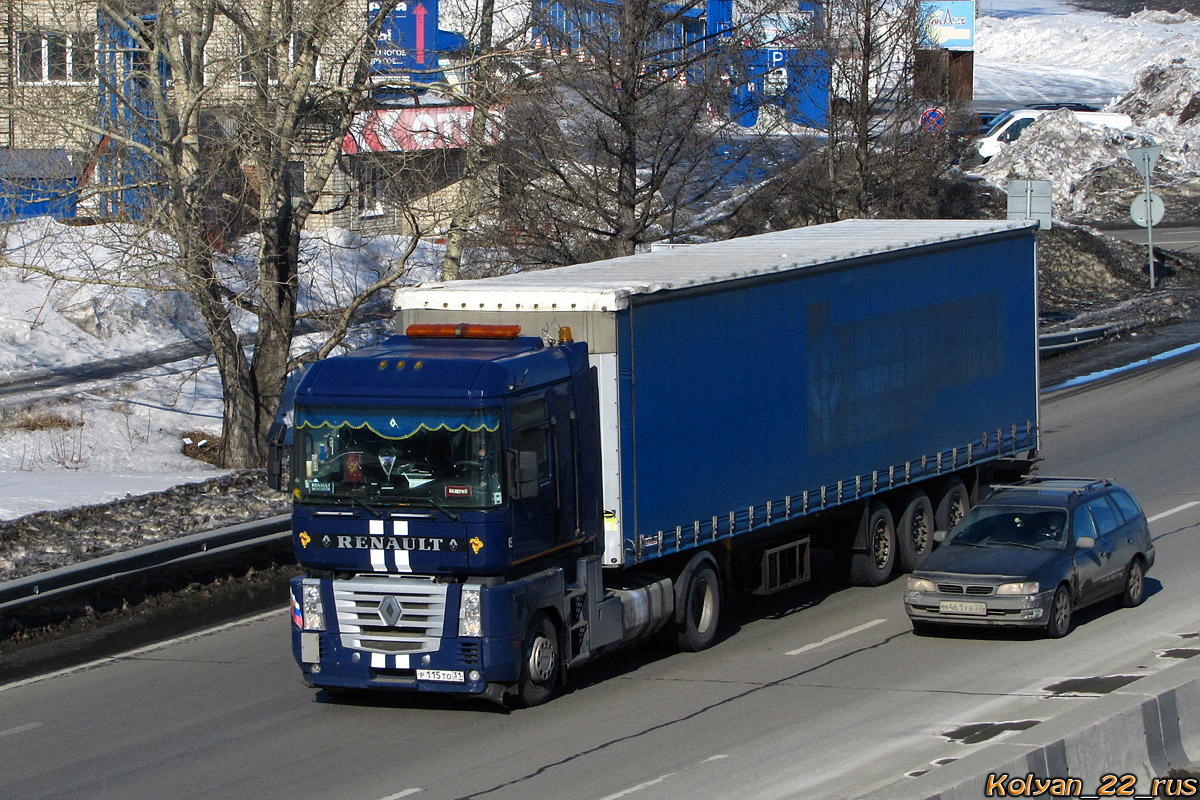 Белгородская область, № Р 115 ТО 31 — Renault Magnum E-Tech ('2001)