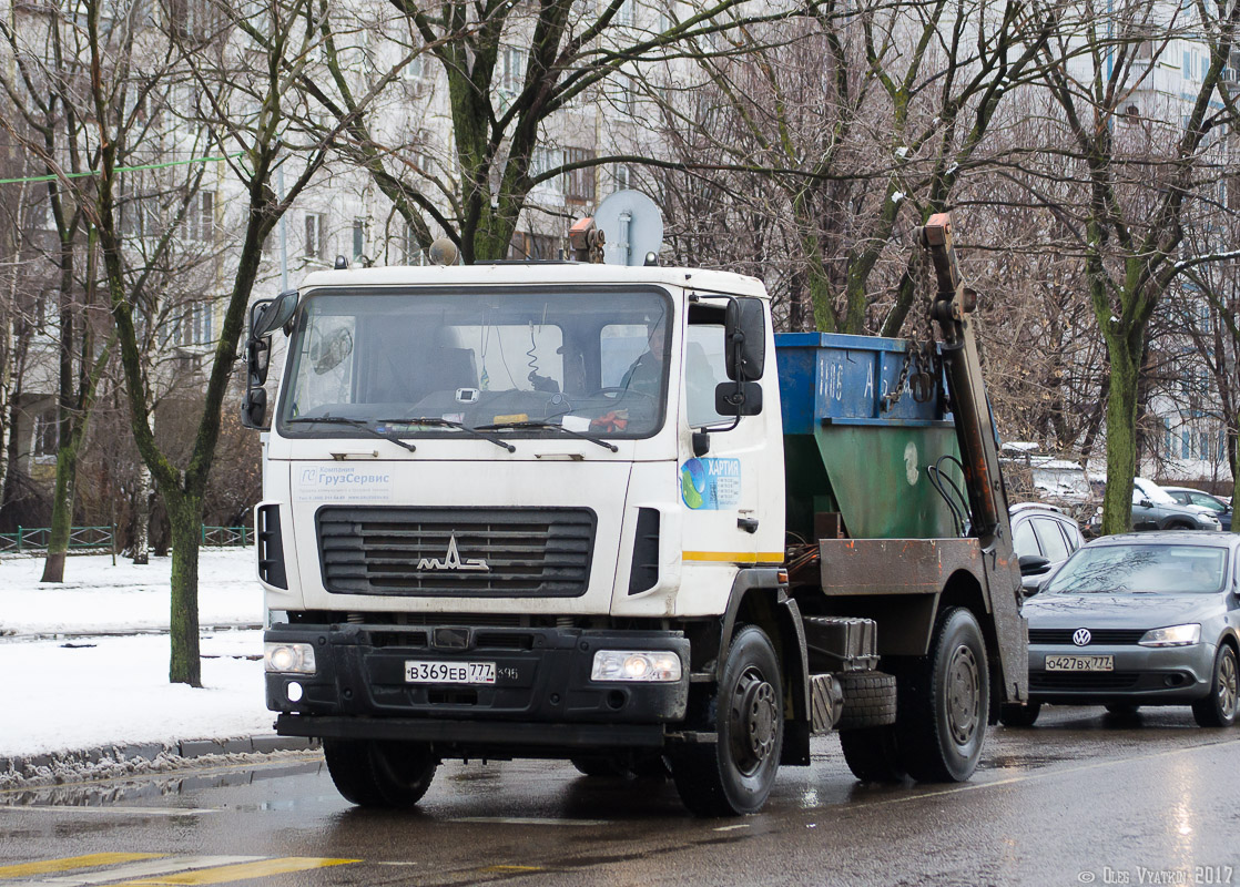 Москва, № В 369 ЕВ 777 — МАЗ-5550B2