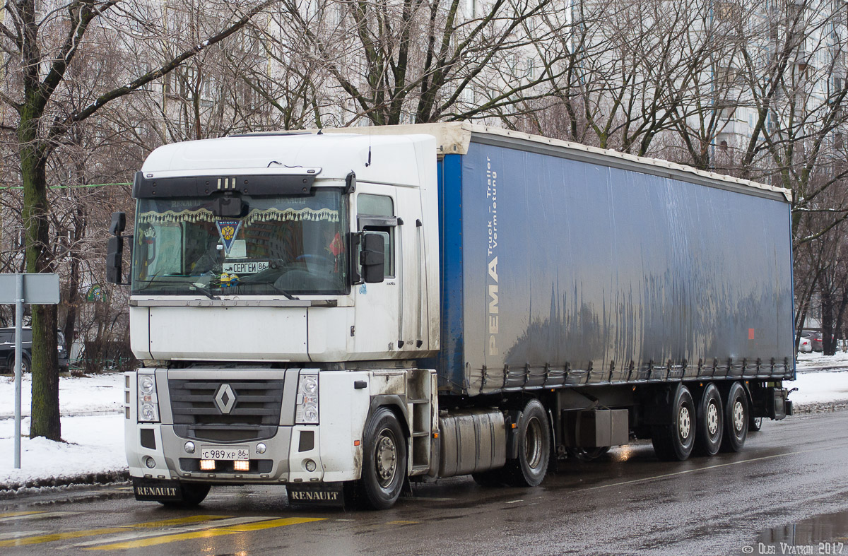 Ханты-Мансийский автоном.округ, № С 989 ХР 86 — Renault Magnum ('2008)