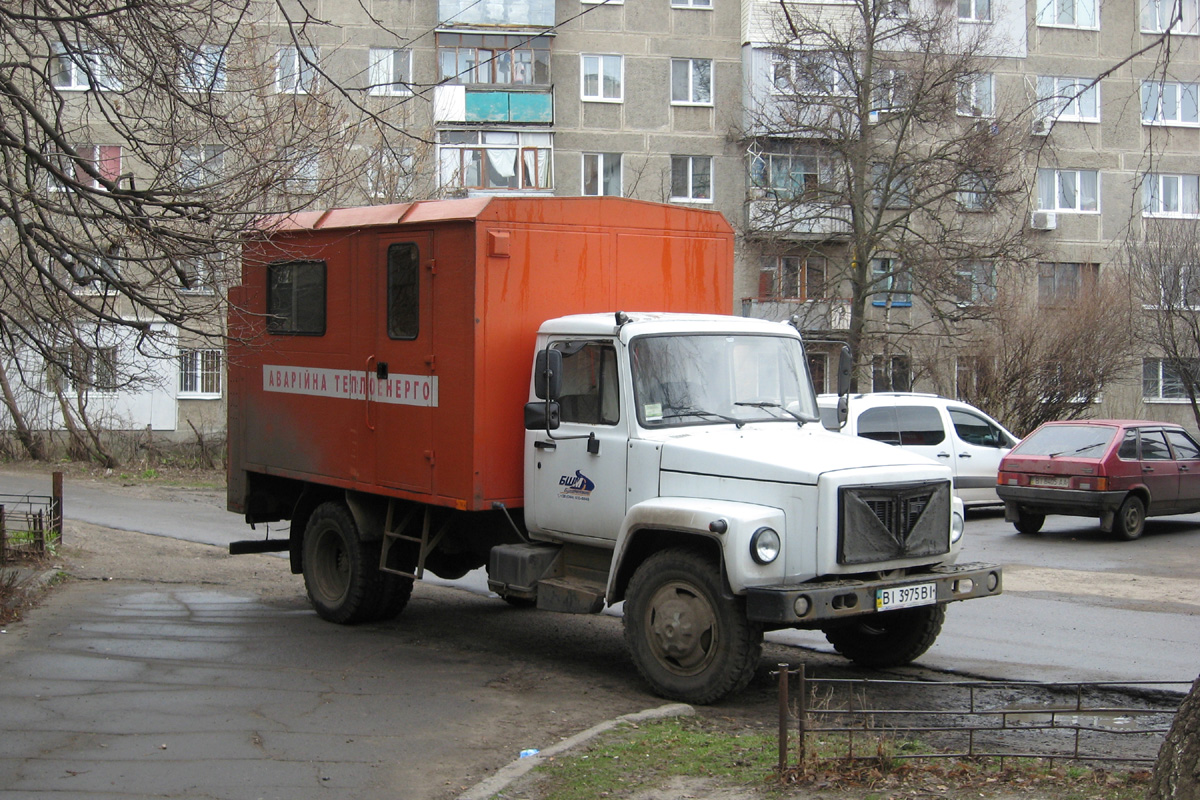 Полтавская область, № ВІ 3975 ВІ — ГАЗ-3309