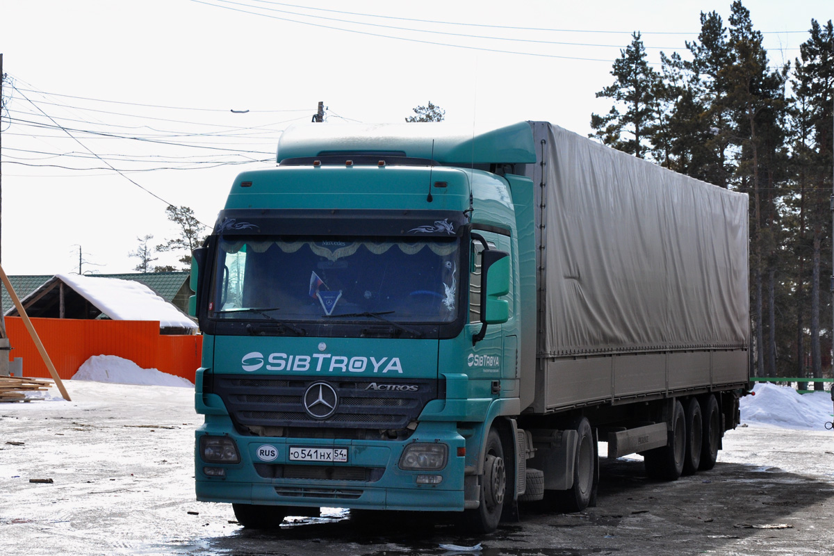 Новосибирская область, № О 541 НХ 54 — Mercedes-Benz Actros ('2003)