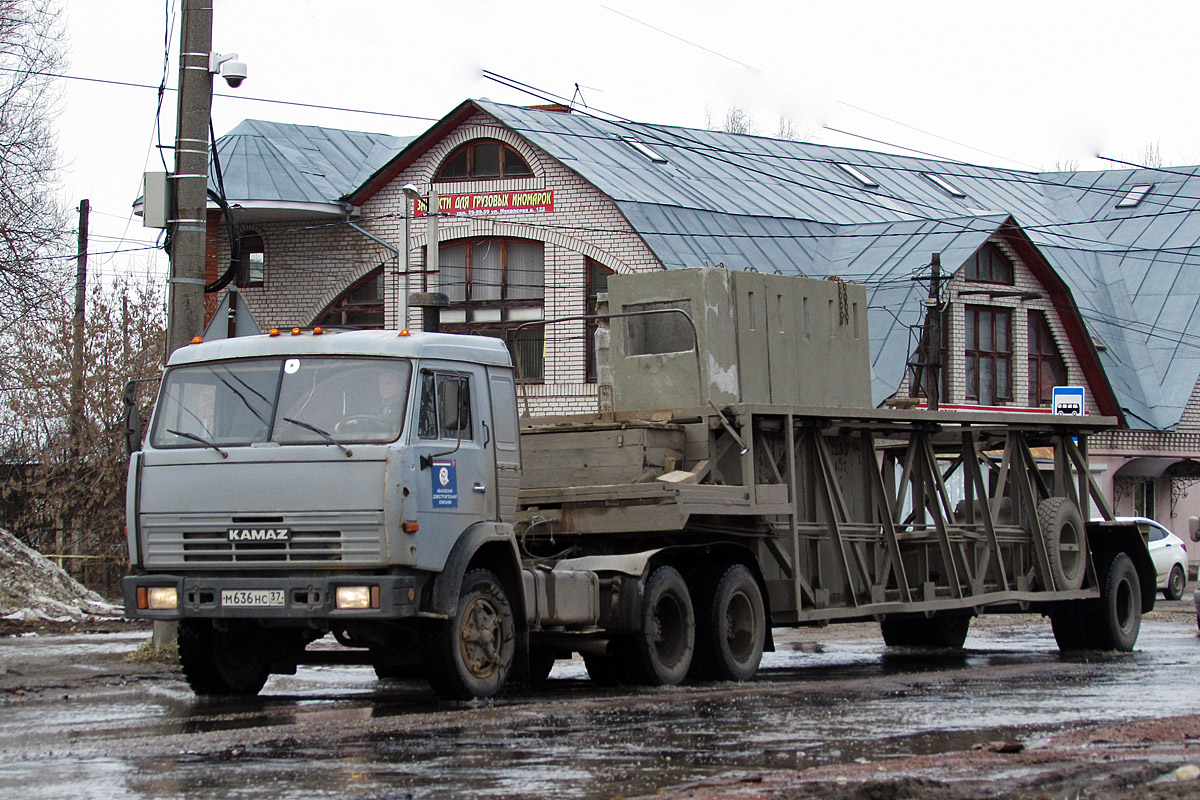 Ивановская область, № М 636 НС 37 — КамАЗ-5410