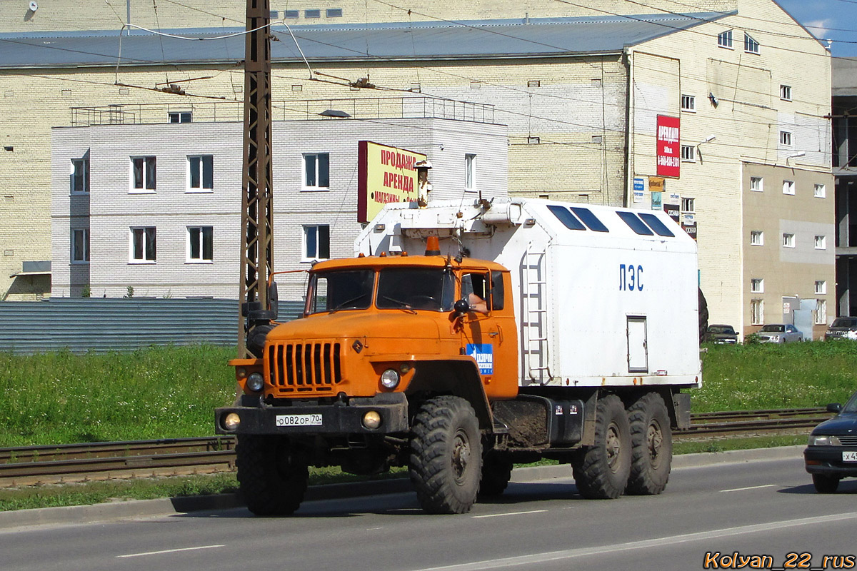 Алтайский край, № О 082 ОР 70 — Урал-4320-40