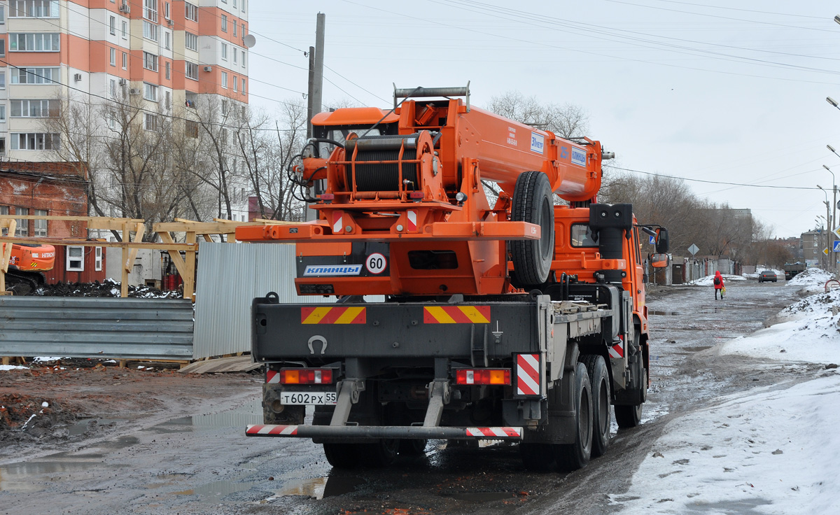 Омская область, № Т 602 РХ 55 — КамАЗ-65115-L4