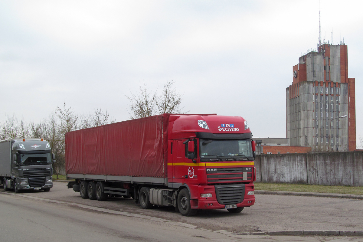 Польша, № WRZ 18544 — DAF XF105 FT