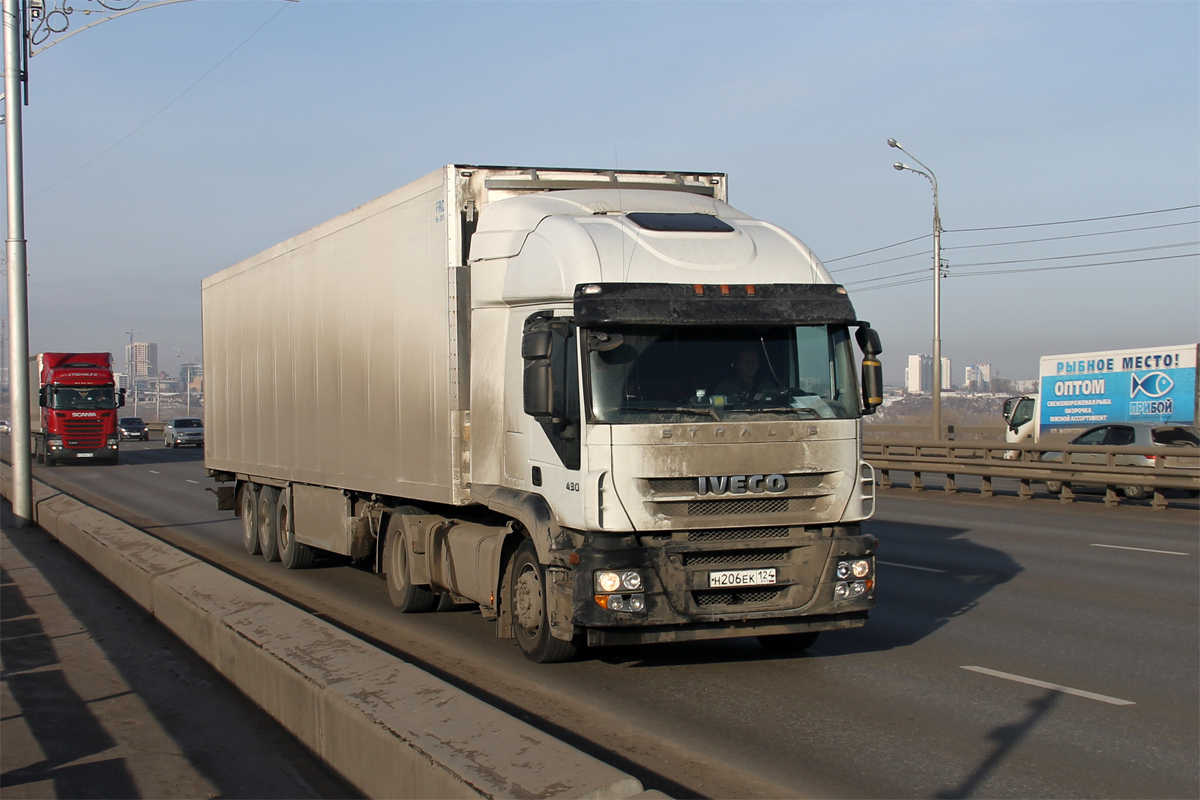 Красноярский край, № Н 206 ЕК 124 — IVECO-AMT Stralis ('2007)