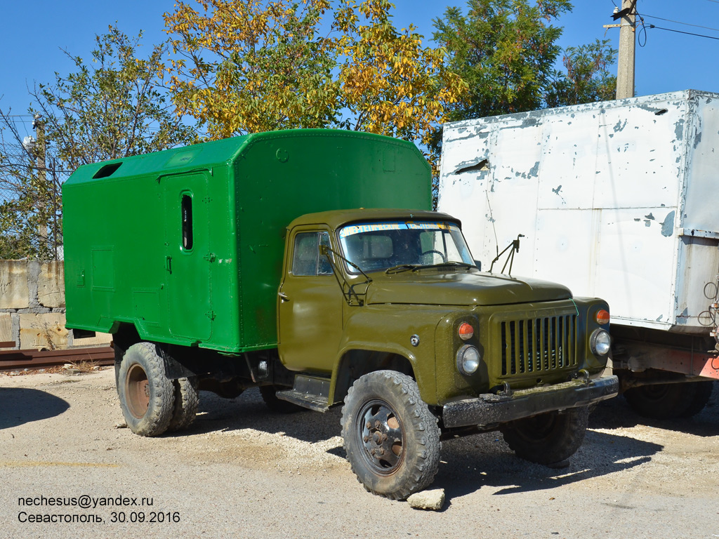 Севастополь, № (92) Б/Н 0010 — ГАЗ-52/53 (общая модель)