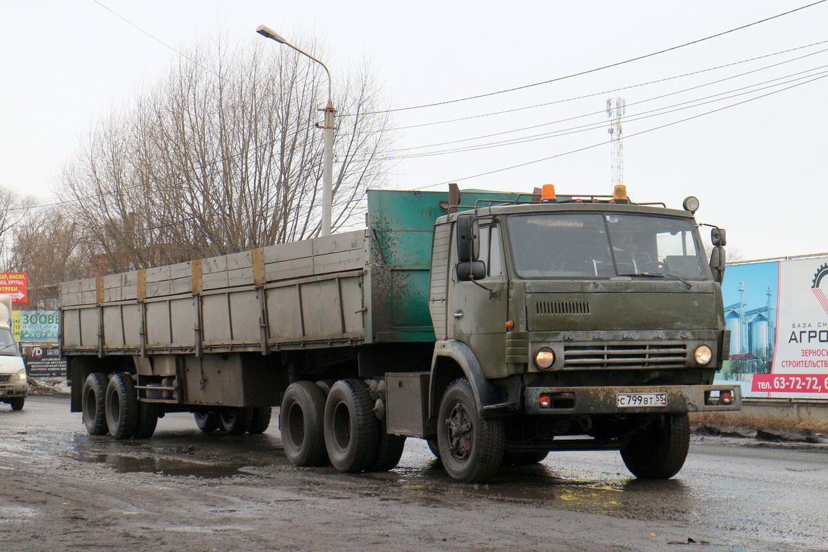 Омская область, № С 799 ВТ 55 — КамАЗ-5410