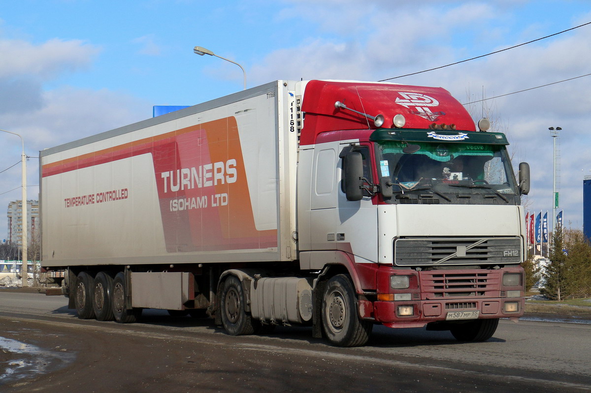 Омская область, № М 587 МР 55 — Volvo ('1993) FH12.380