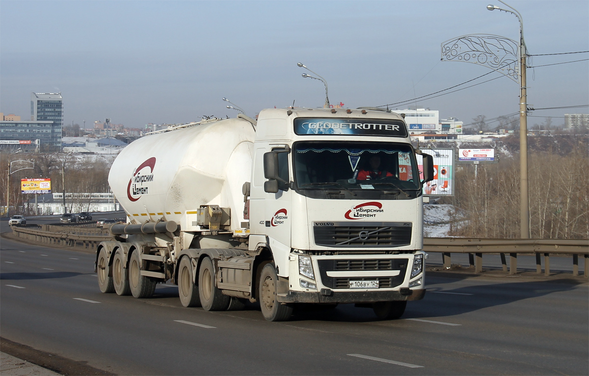 Красноярский край, № Р 106 ВУ 124 — Volvo ('2008) FH.400 [X9P]