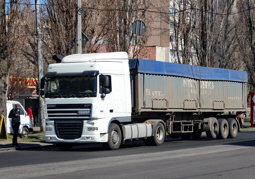 Николаевская область, № ВЕ 9792 ВО — DAF XF105 FT