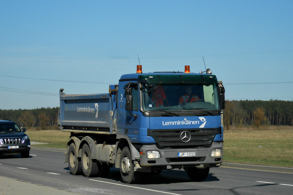 Латвия, № JF-1332 — Mercedes-Benz Actros ('2003) 2644