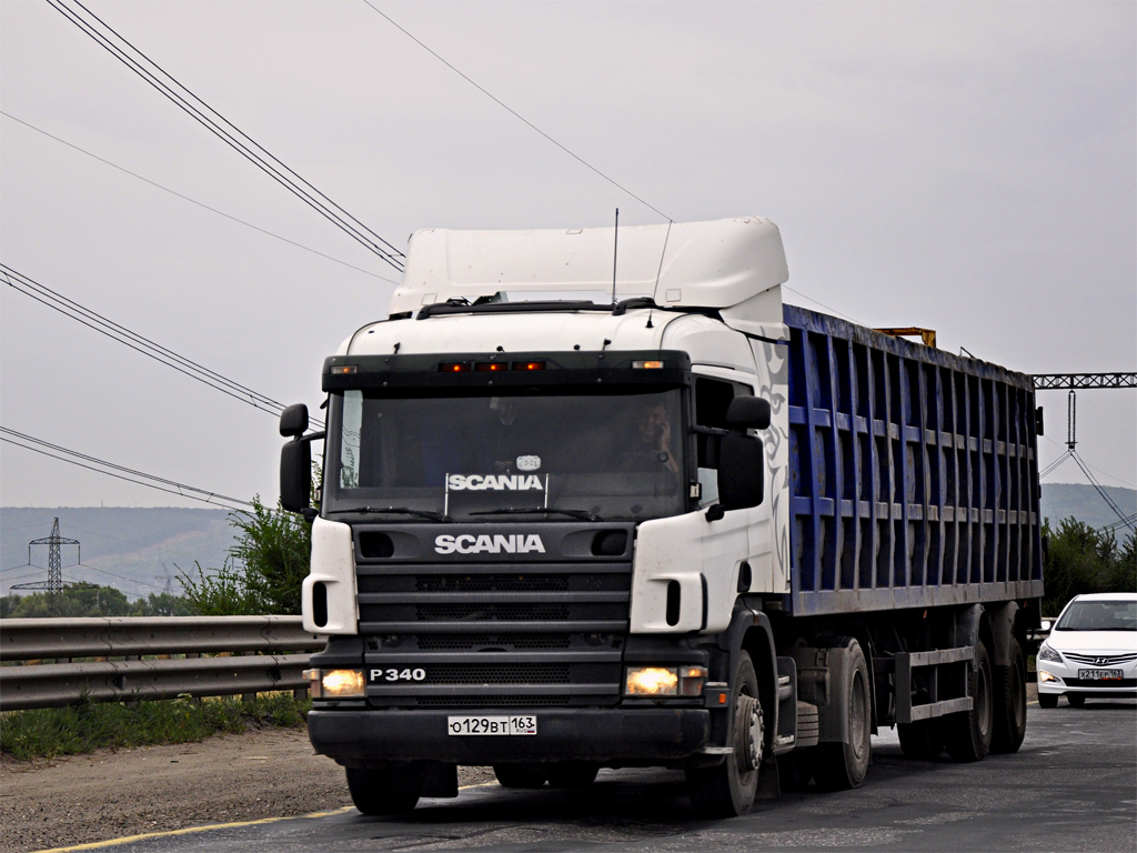 Самарская область, № О 129 ВТ 163 — Scania ('1996) P340