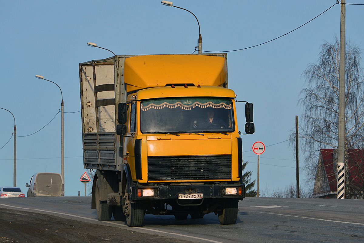 Нижегородская область, № Т 727 ЕХ 52 — МАЗ-533603