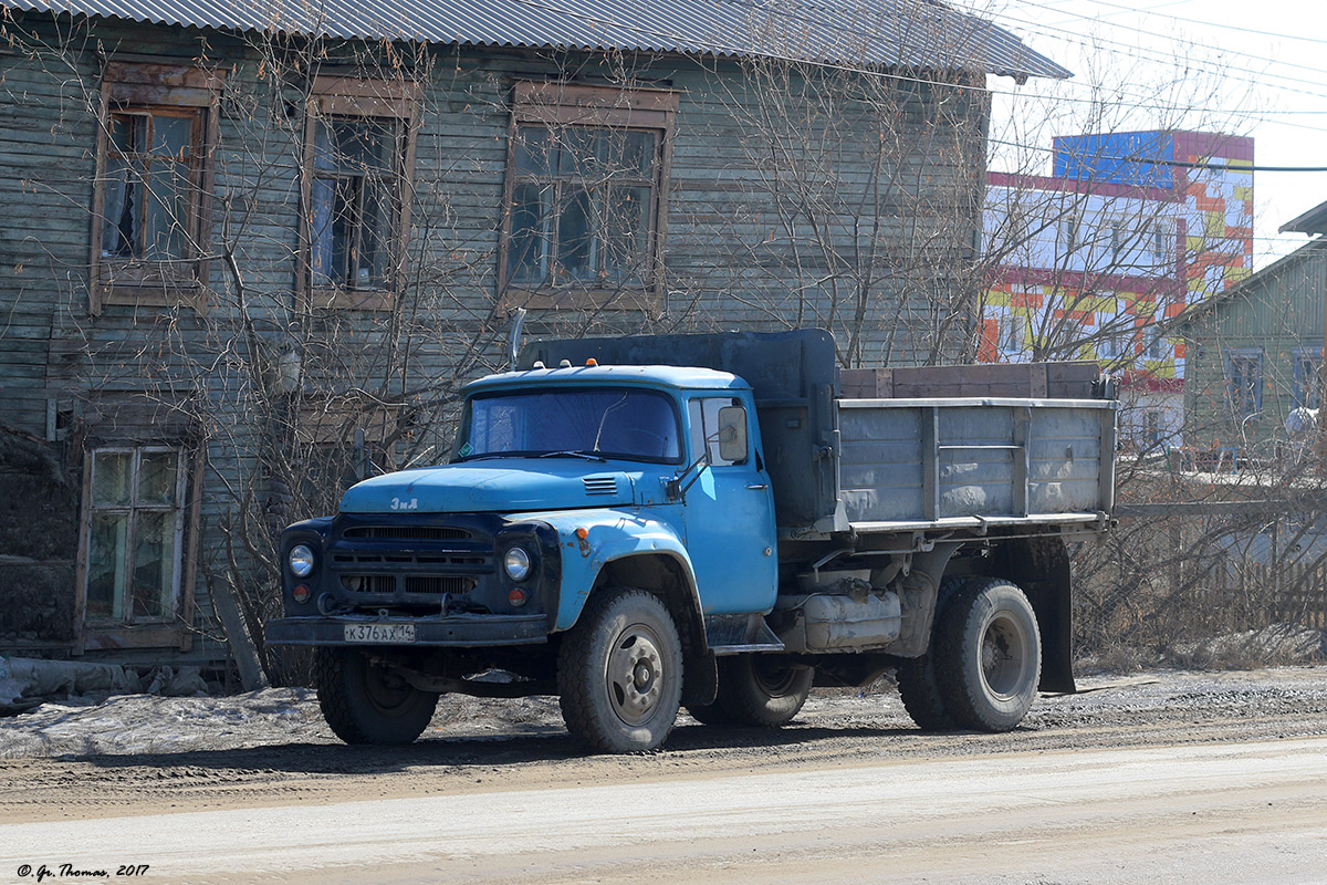 Саха (Якутия), № К 376 АХ 14 — ЗИЛ-495710