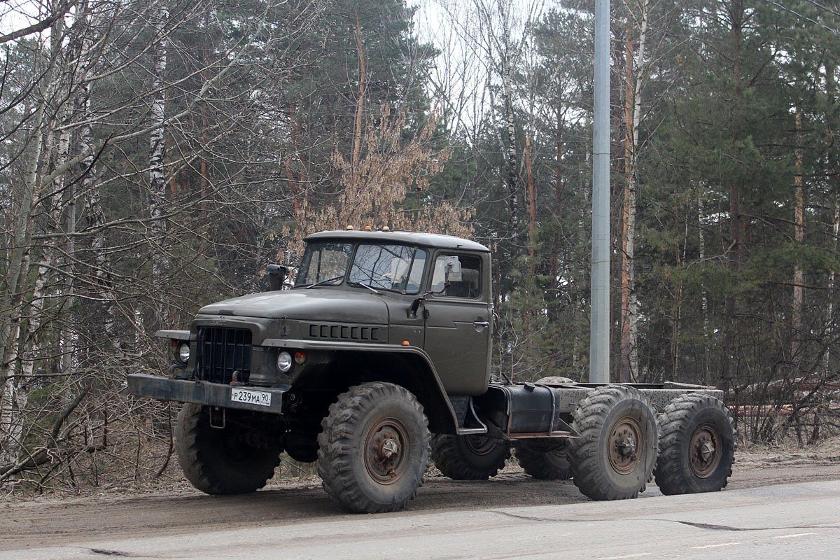 Московская область, № Р 239 МА 90 — Урал-375 (общая модель)