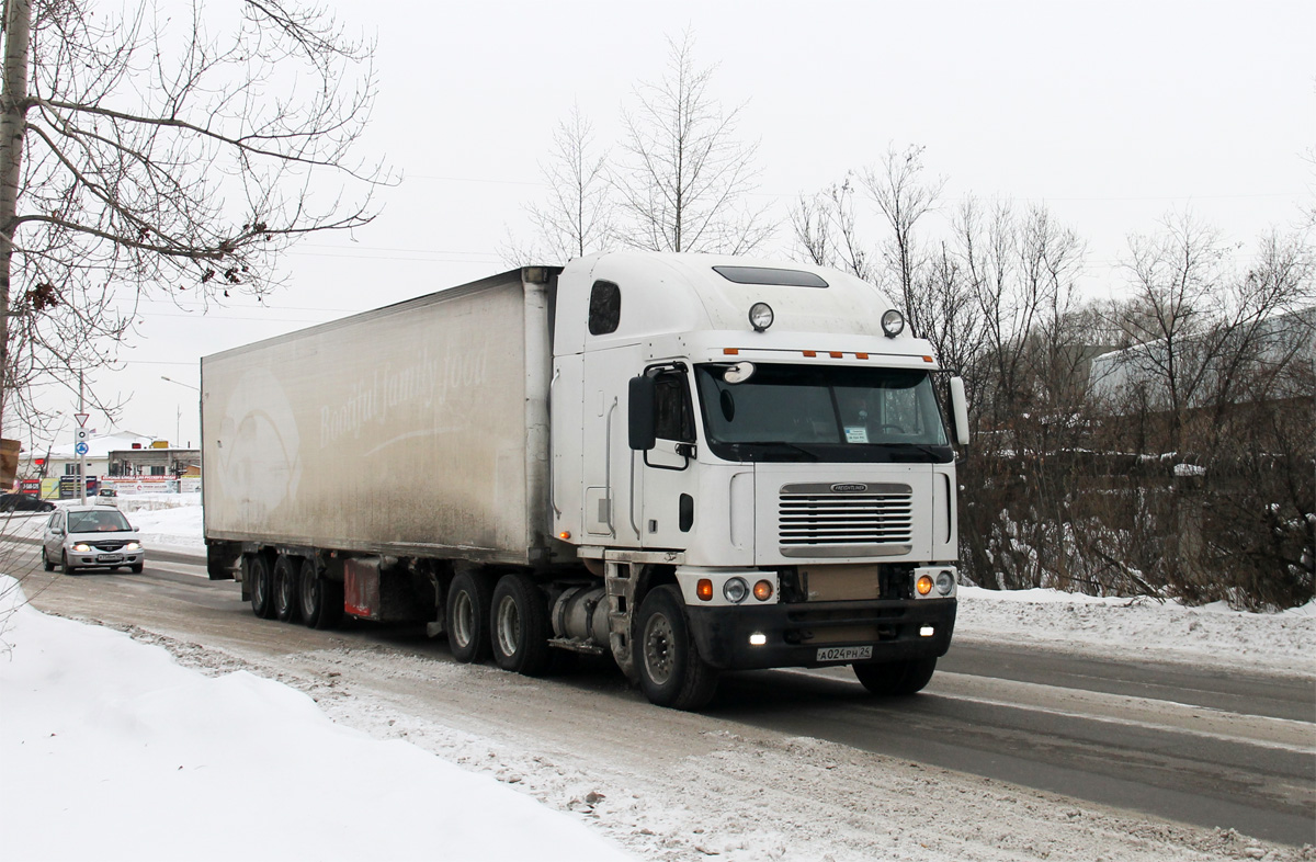 Красноярский край, № А 024 РН 24 — Freightliner Argosy