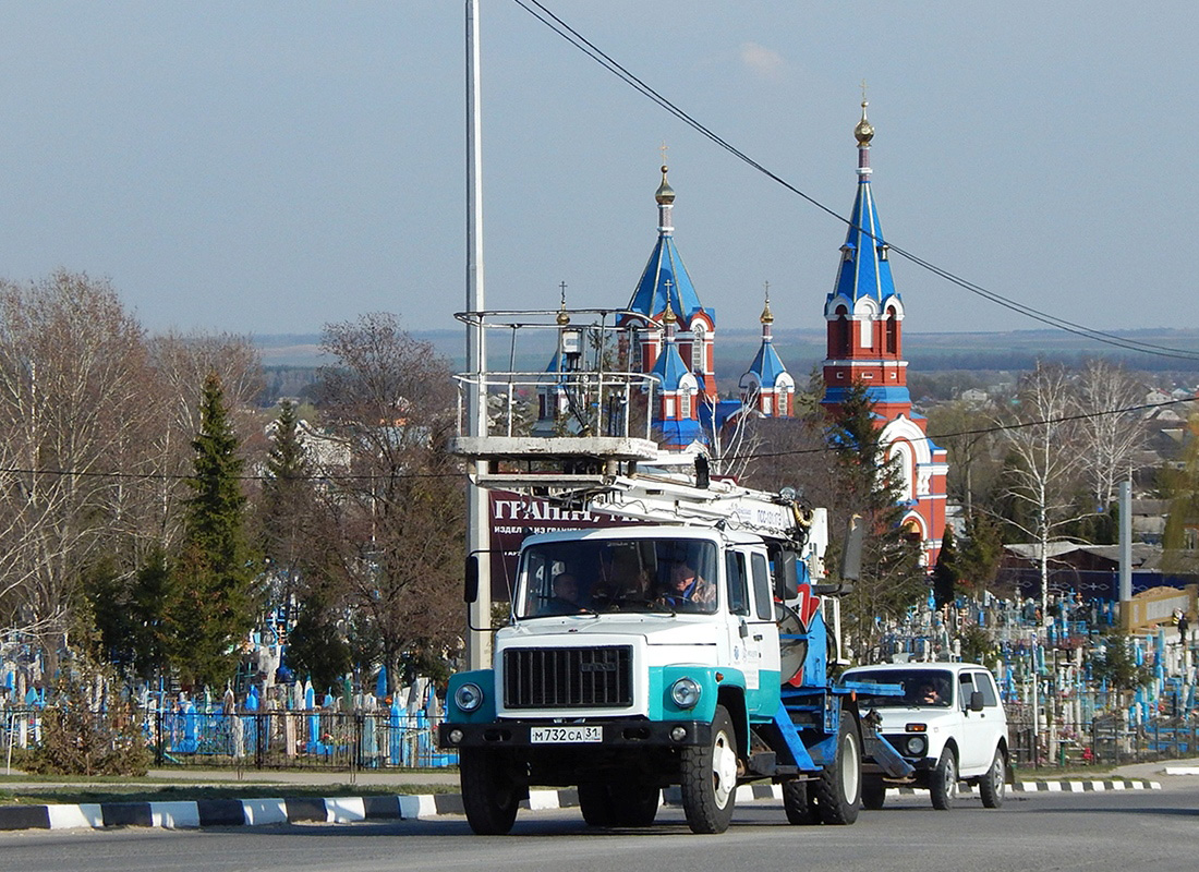 Белгородская область, № М 732 СА 31 — ГАЗ-3307